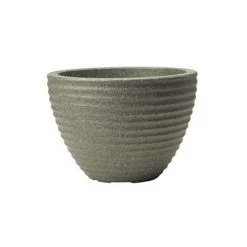 Stewarts 50cm Marble Green Low Honey Garden Pot Planter