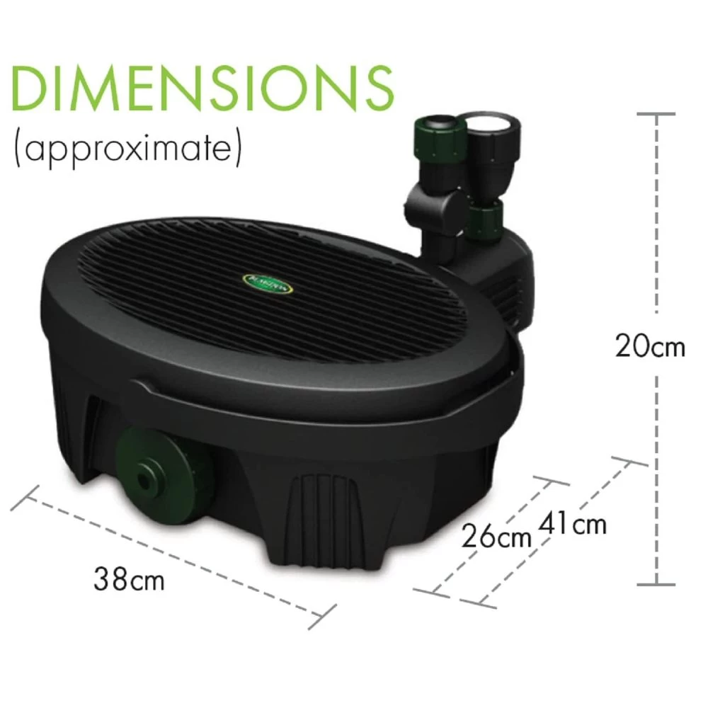 Blagdon Inpond 5 In 1 3000 Pond Pump & Filter - Standard Pond 4 Blagdon Inpond 5 In 1 3000 Pond Pump & Filter - Standard Pond - Image 4