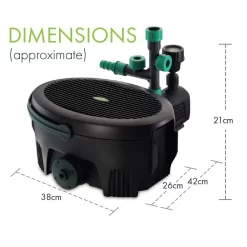 Blagdon Inpond Waterfall 6 In 1 9000 Pond Pump & Filter - Large Pond -Garden Care Sale 5015368054348 3