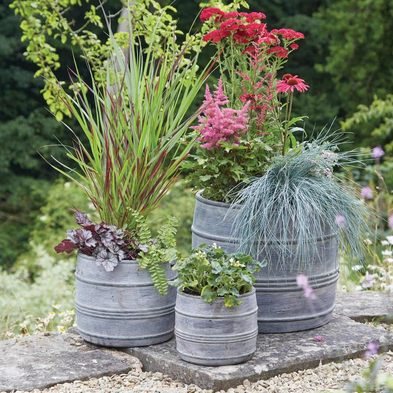 Woodlodge 23cm Milk Churn Planter 2 Woodlodge 23cm Milk Churn Planter - Image 2