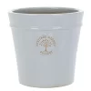 Woodlodge 41cm Pastel Grey Glazed Heritage Pot