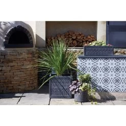 Woodlodge 38cm Grey Bee Planter 5 Woodlodge 38cm Grey Bee Planter -Garden Care Sale 5021346478372 3