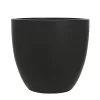 Woodlodge 52cm Black Polylite Egg Planter