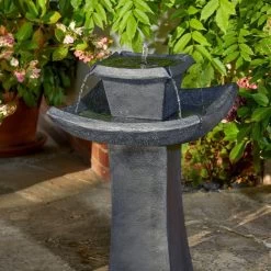 Smart Solar 72cm Pagoda Water Solar Feature -Garden Care Sale 5050642019873 4