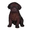 Vivid Arts 17cm Chocolate Labrador Puppy Pet Pals