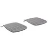 Kettler Cafe Roma Slate Checkered Seat Pads (1 Pair)