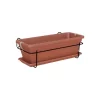 Artevasi 50cm Terracotta Venezia Plant Box Balcony Kit