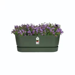 Elho 70cm Living Concrete Greenville Trough Long -Garden Care Sale 8711904357764 3