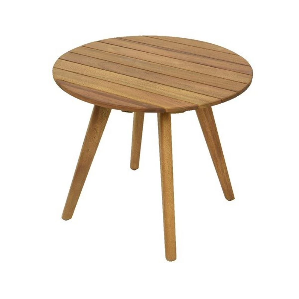 Decoris 55cm Acacia Seville Outdoor Wooden Side Table 1 Decoris 55cm Acacia Seville Outdoor Wooden Side Table