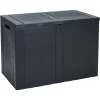 Koopman 75cm Anthracite Cushion Storage Box